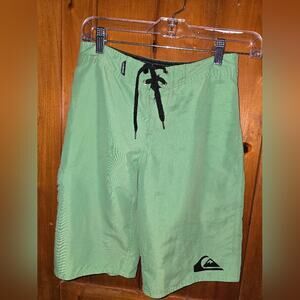 Quiksilver Men's Green Swim Shorts